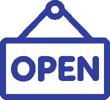 We're Open